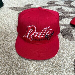 Red Chicago Bulls Hat